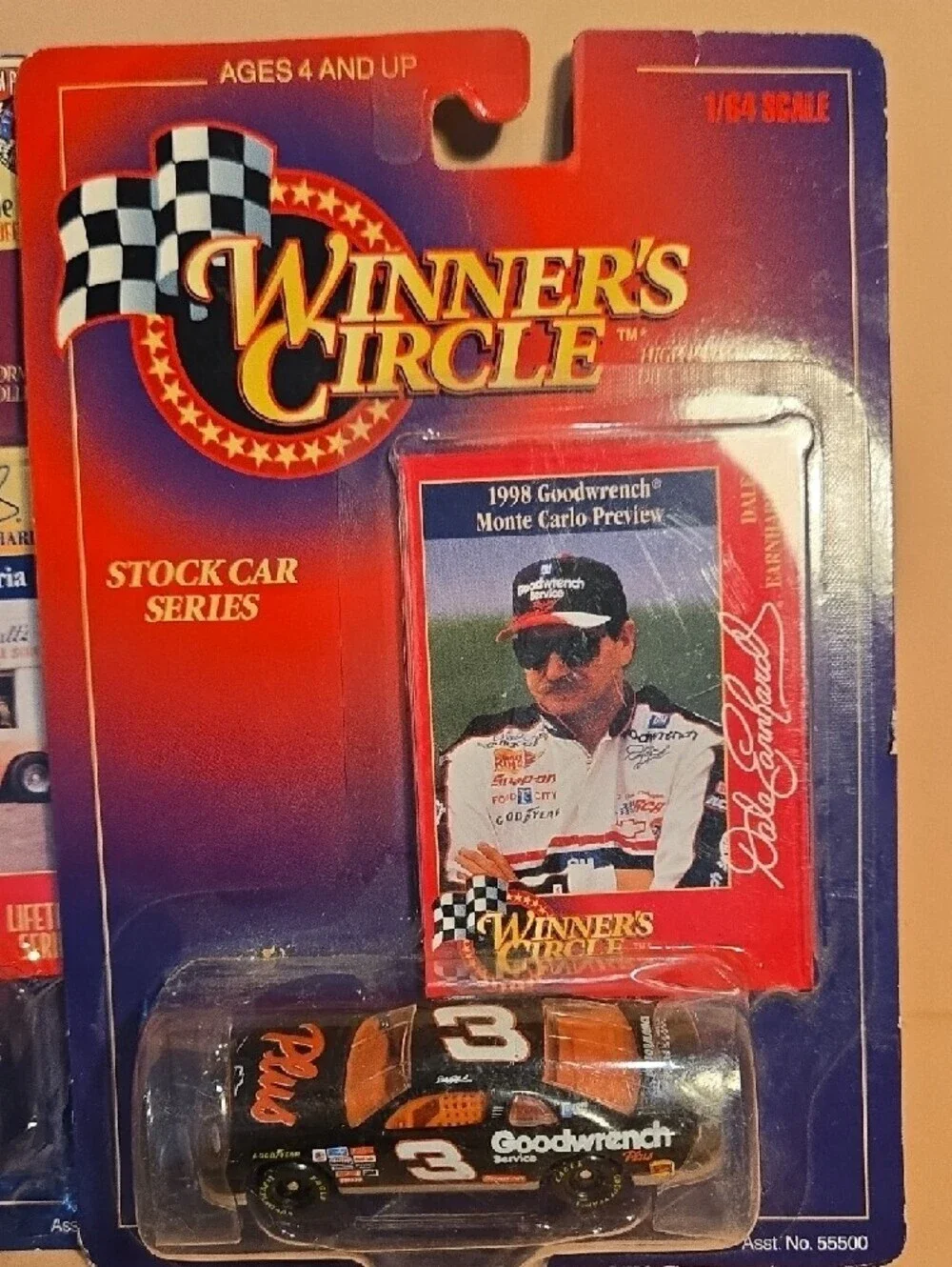 Lot Of 3 Dale Earnharts Winner's Circle Stock Car Series Diecast Cars